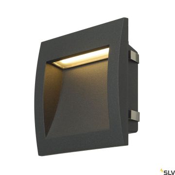SLV DOWNUNDER 233615 Lampe d'escalier encastrée 1x4W/LED 3000K 85LM IP55