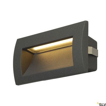 SLV DOWNUNDER 233625 Lampe d'escalier encastrée 1x4W/LED 3000K 85LM IP55
