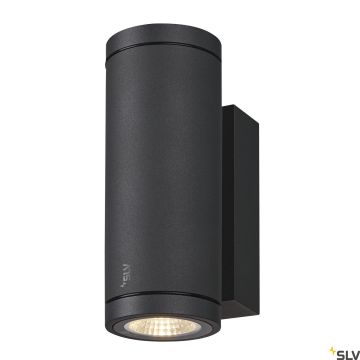 SLV ENOLA ROUND 1003424 Applique murale 2x7.8W/LED 3000/4000K 620/700LM IP65