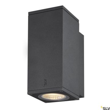 SLV ENOLA SQUARE 1003416 Applique murale 1x6W/LED 3000/4000K 500LM IP65