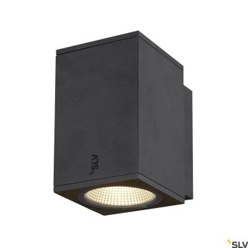 SLV ENOLA SQUARE 1003417 Applique murale 1x11W/LED 3000/4000K 980LM IP65