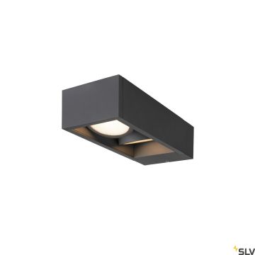 SLV ESKINA 1004748 Applique murale 2x27W/LED 3000/4000K 2200/2400LM IP65
