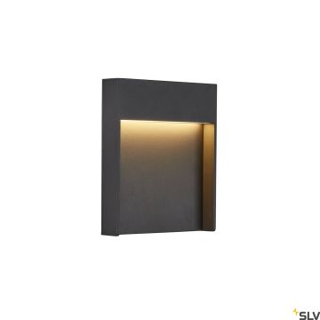 SLV FLATT 1002952 Applique murale 1x14W/LED 3000/4000K 460LM IP65