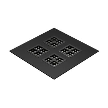 SLV PAVANNO 1010579 Panneau LED 4x22W/LED 3000K/4000K/5000K 3403lm|6238lm