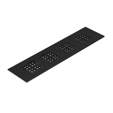 SLV PAVANNO 1010581 Panneau LED 4x22W/LED 3000K/4000K/5000K 3403lm|6238lm