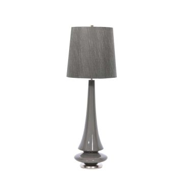 Elstead Lighting SPIN SPIN-TL-GREY Lampe de table 1x60W/E27