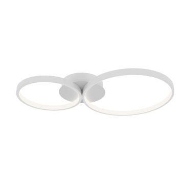 Italux Maver SPL-20452-2-WH Plafonnier 2x30W/LED 3000K|4000K|6000K 2000lm IP20