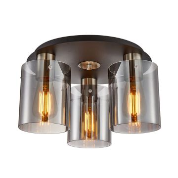 Italux Sardo SPL-5581-3SC-SC-SG Plafonnier 3x40W/E27 IP20
