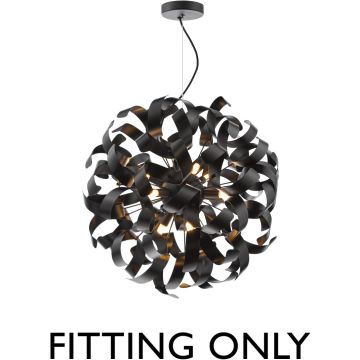Dar Lighting Swash SWA1322-SP Suspension 9x40w/g9