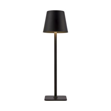 Italux Atlis TB-2821-BK Lampe de table 1x5W/LED 3000K-6500K 300lm IP54
