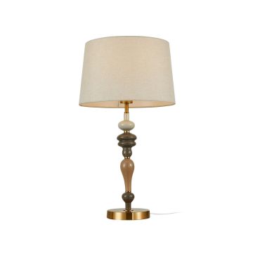 Italux Moren TB-84678-AB Lampe de table 1x60W/E27 IP20