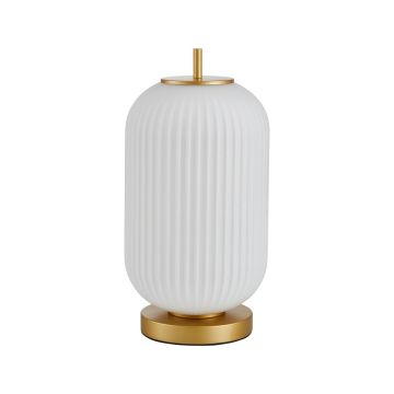 Italux Olmeto TB-28798-1-GD-WH Lampe de table 1x40W/E27 IP20