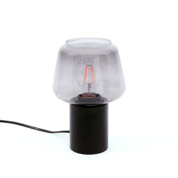 Italux ROMIO TB-3332-1S-BK+SG Lampe de table 1x40W/E27 IP20