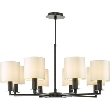Dar Lighting Tyler TYL0822-LYR2615 Lustre 8x40w/E14