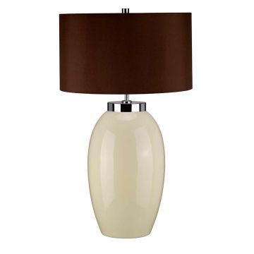 Elstead Lighting VICTOR VICTOR-LRG-TL-CR Lampe de table 1x60W/E27