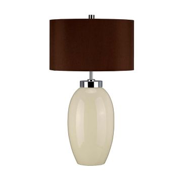 Elstead Lighting VICTOR VICTOR-SM-TL-CR Lampe de table 1x60W/E27