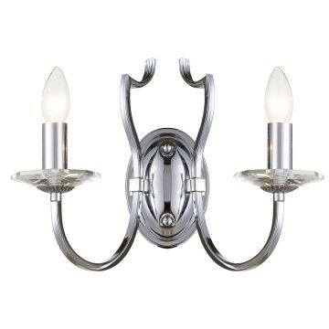 Cosmolight RIGA W02779CH Applique murale 2x40W/E14