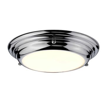 Elstead Lighting WELLAND MINI WELLAND-F-S-PC Plafonnier 1x12W/LED 1080LM IP54