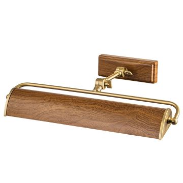 Elstead Lighting Winchfield WINCHFIELD-PLM-AB-OAK Lampe pour tableau 2x40W/E14 IP20
