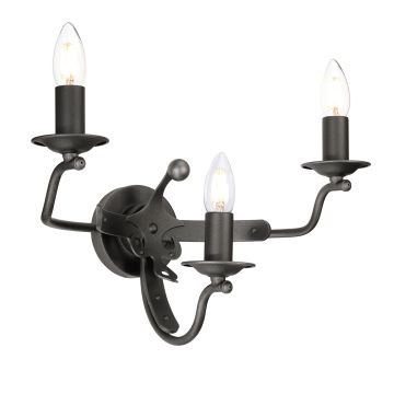 Elstead Lighting WINDSOR WINDSOR-W3-GR Applique murale 3x60W/E14