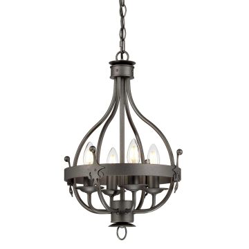 Elstead Lighting WINDSOR WINDSOR4-GR Lustre 4x60W/E14