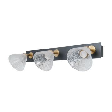 Italux Orella WL-34393-3-BK-HBR Applique murale 3x12W/LED 3000K 750lm IP20