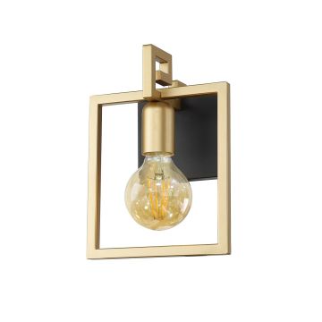 Italux PRIMERO WL-44003-1-BK-GD Applique murale 1x60W/E27 IP20