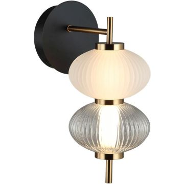 Italux Testa WL-84938-2-BK Applique murale 1x8W/LED 3000K 480lm IP20