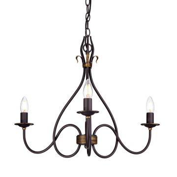 Elstead Lighting WINDEMERE WM3 Lustre 3x60W/E14