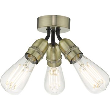 Dar Lighting Yao YAO0375 Lampe de plafond 3x60w/e27 ip20