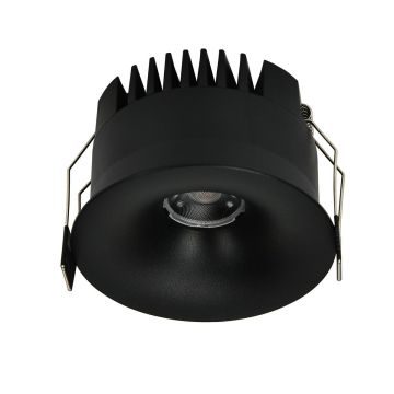 Light Prestige Zyra LP-1606/1RS BK Spot encastré 1x7W/LED 3000K|4000K|6000K 554lm IP20