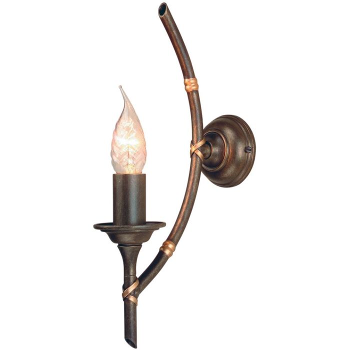 Elstead Lighting-Bamboo-BB1-BRZ-PATINA-ELSBB1-BRZ-PATINA