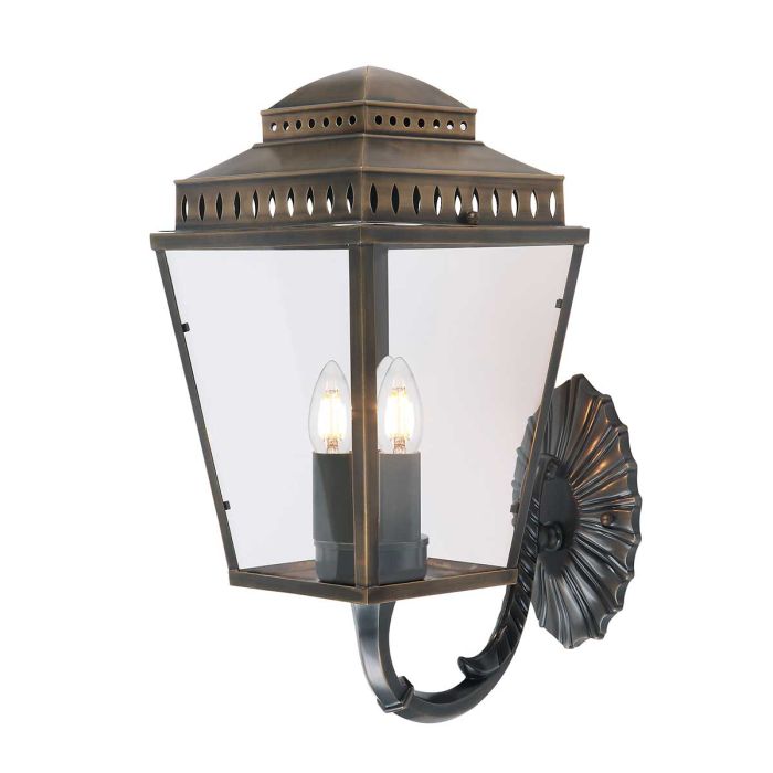 Elstead Lighting-MANSION HOUSE-MANSION-HOUSE-WB1-BR-ELSMANSIONHOUSEWB1BR
