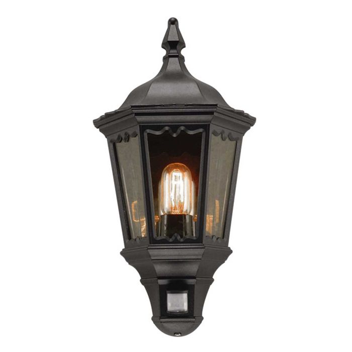 Elstead Lighting-SECURITY LANTERS-MD7-PIR-BLACK-ELSMD7-PIR-BLACK