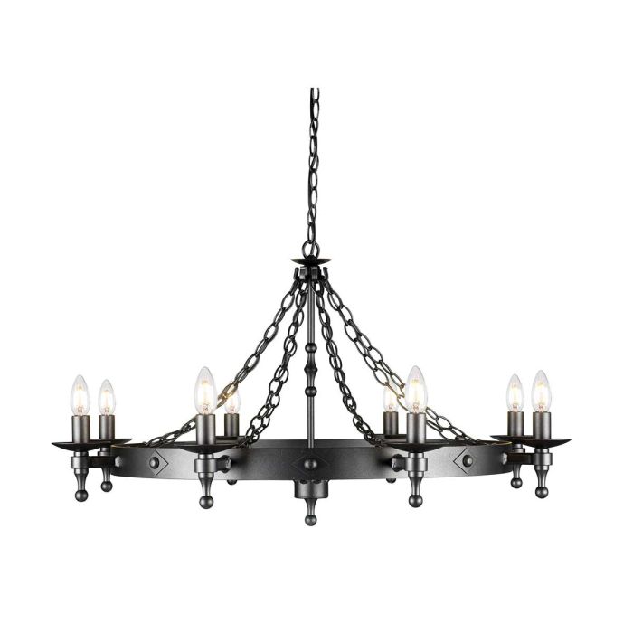 Elstead Lighting-WARWICK-WR8-GRAPHITE-ELSWR8-GRAPHITE